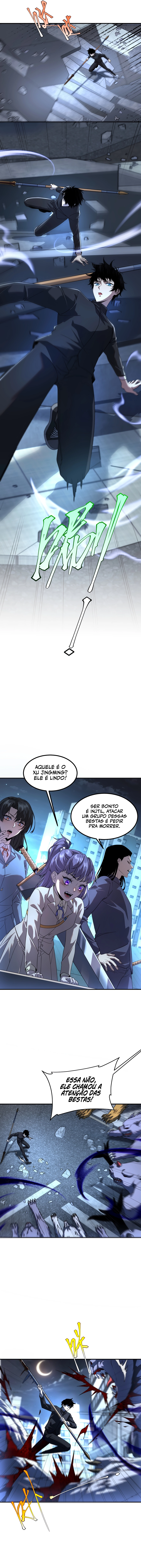 Despertando o Trovão Roxo no Início Capitulo 7 Pagina 4