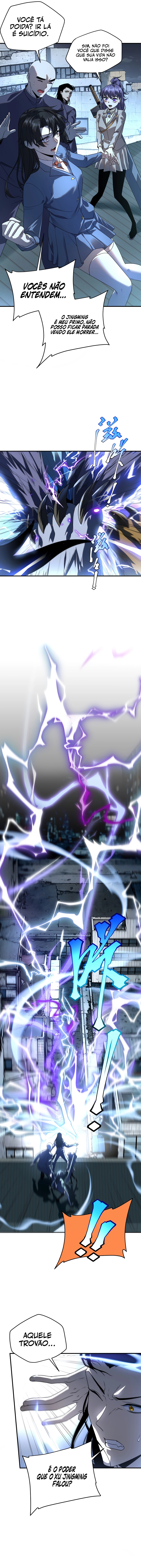 Despertando o Trovão Roxo no Início Capitulo 7 Pagina 6