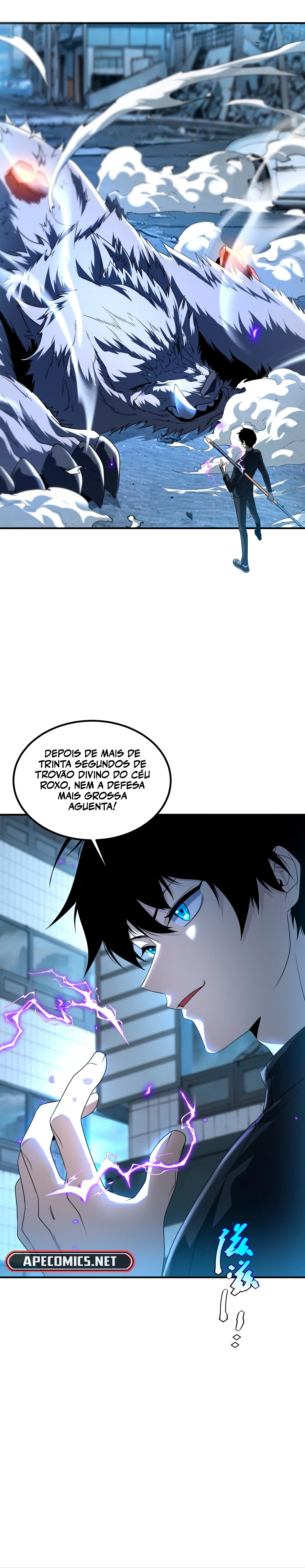 Despertando o Trovão Roxo no Início Capitulo 8 Pagina 13