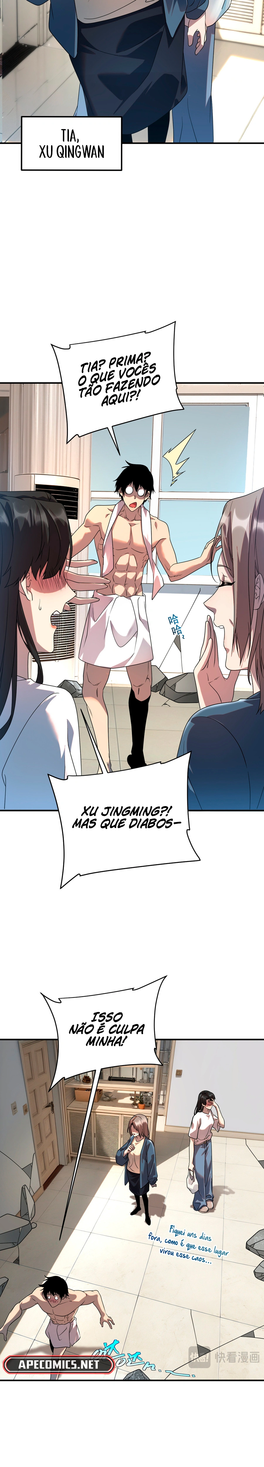 Despertando o Trovão Roxo no Início Capitulo 9 Pagina 14