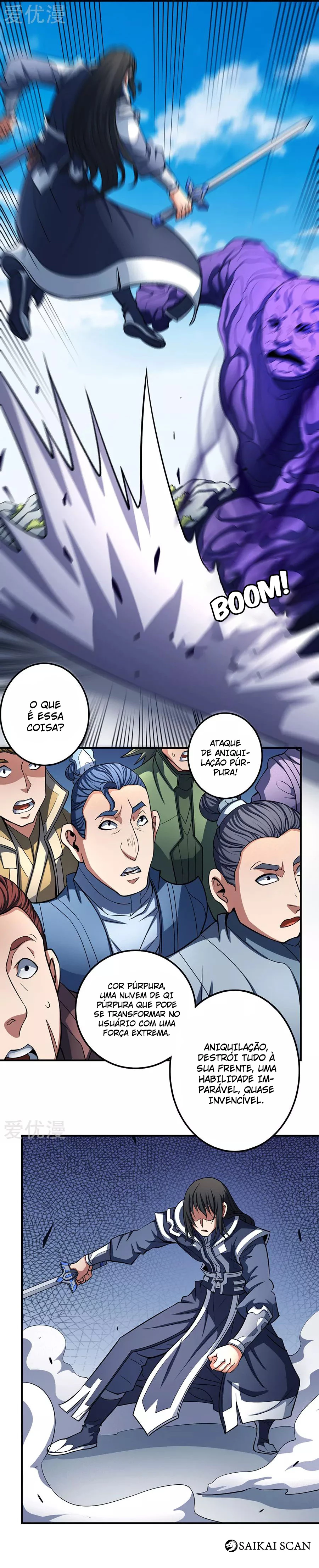 Deus das Artes Marciais Capitulo 104.3 Pagina 7