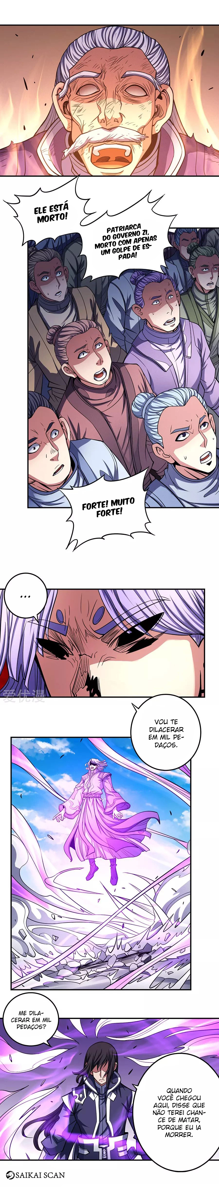 Deus das Artes Marciais Capitulo 105.3 Pagina 6