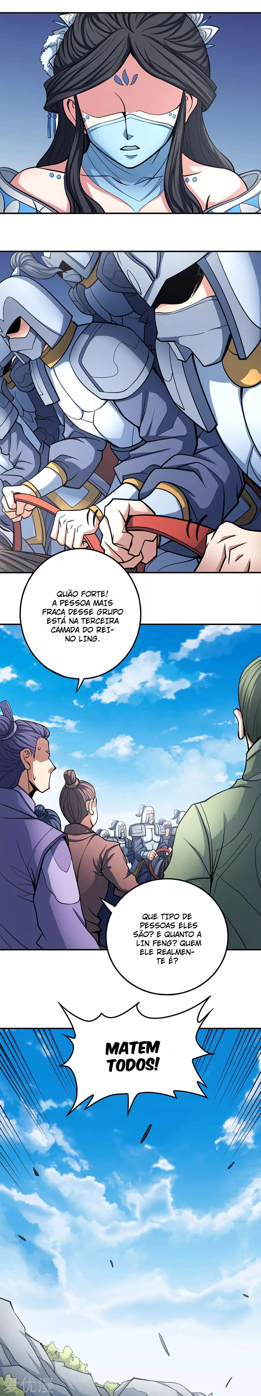 Deus das Artes Marciais Capitulo 106.3 Pagina 8