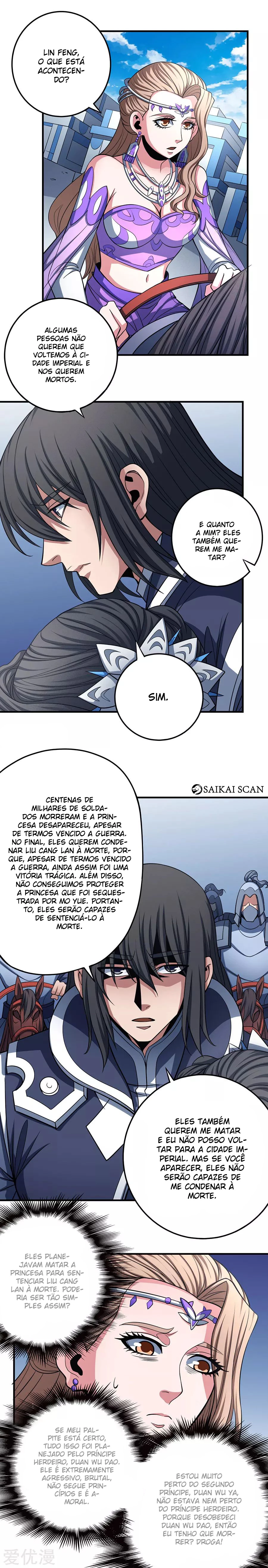 Deus das Artes Marciais Capitulo 108.3 Pagina 7