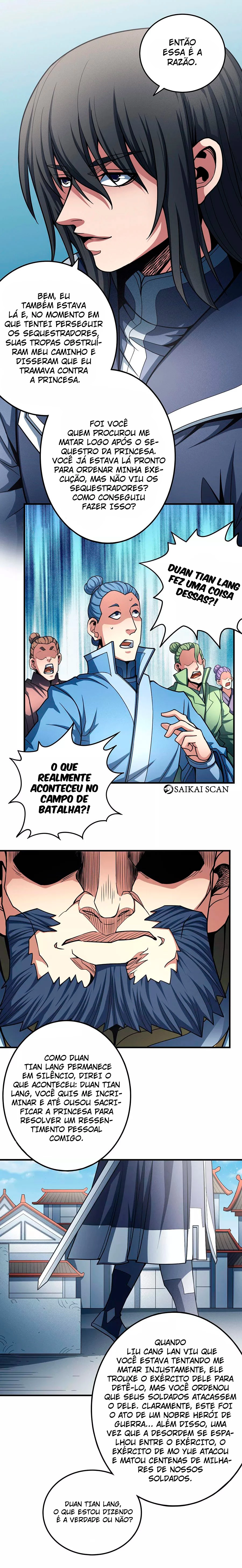 Deus das Artes Marciais Capitulo 110.3 Pagina 7