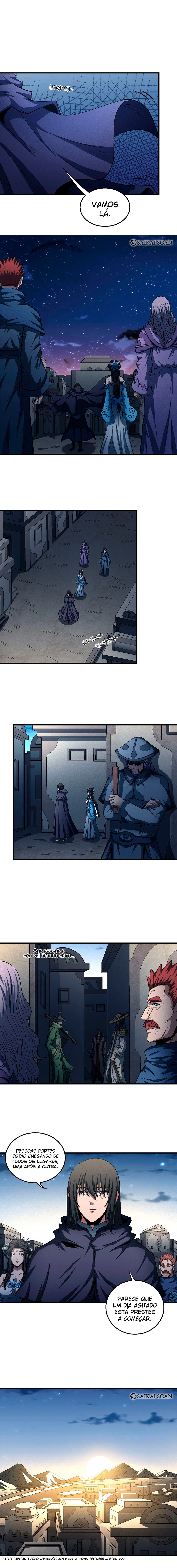 Deus das Artes Marciais Capitulo 131.3 Pagina 4