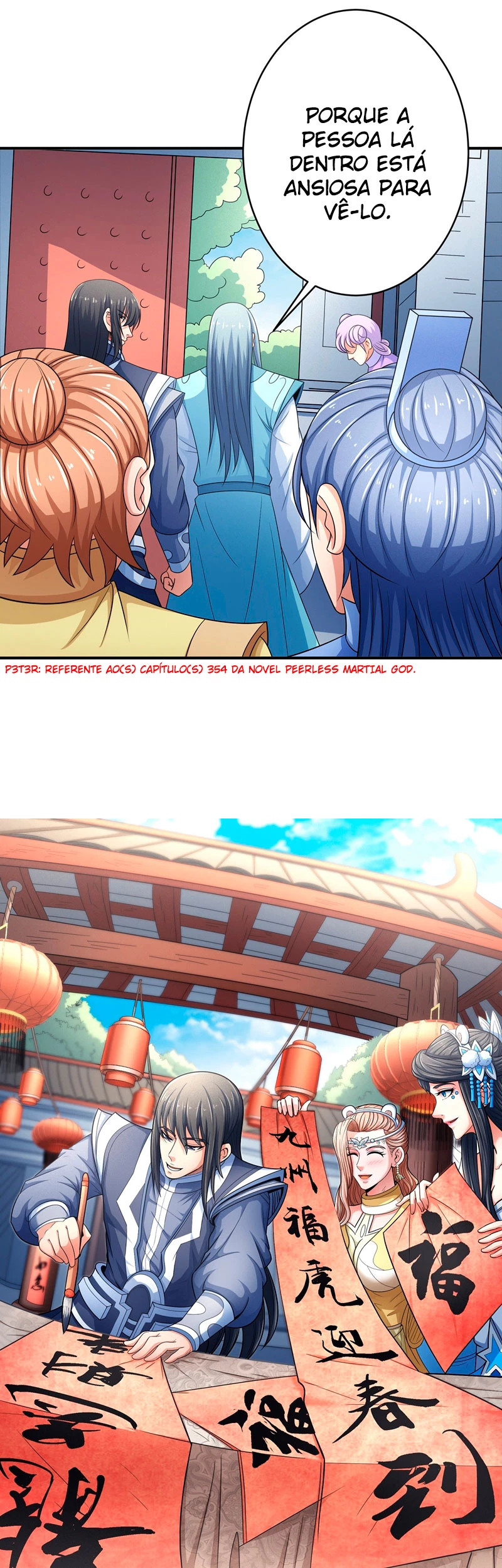 Deus das Artes Marciais Capitulo 150.2 Pagina 6