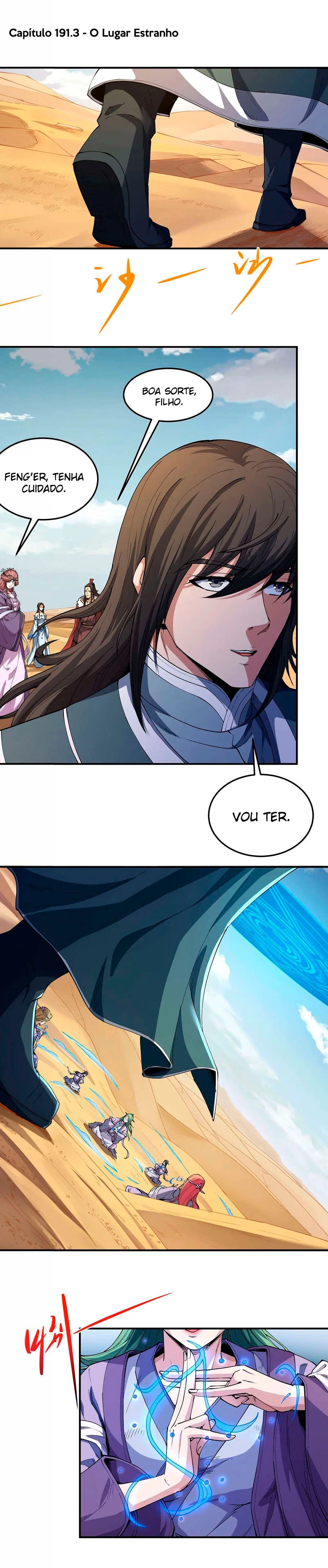 Deus das Artes Marciais Capitulo 191.3 Pagina 2