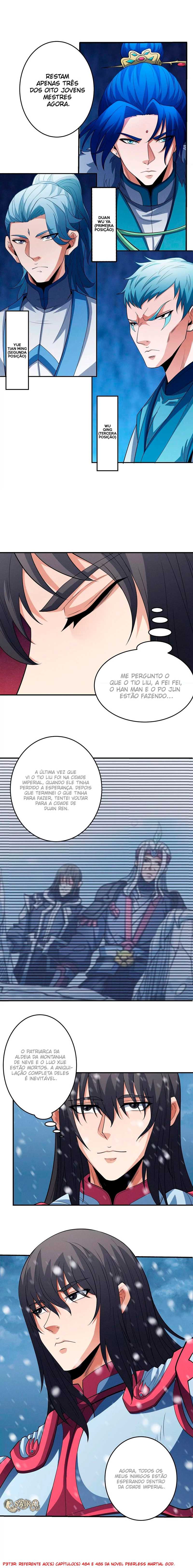 Deus das Artes Marciais Capitulo 206.3 Pagina 5
