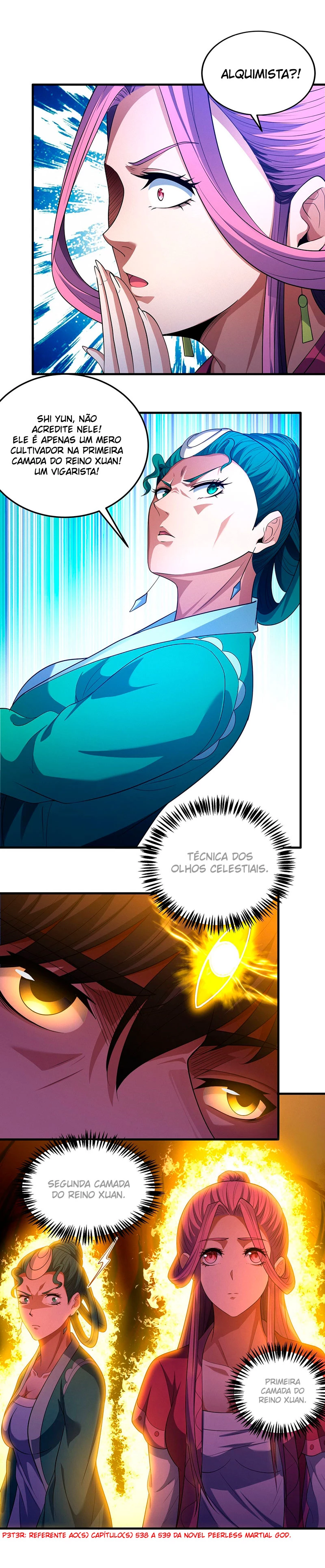 Deus das Artes Marciais Capitulo 226.1 Pagina 6