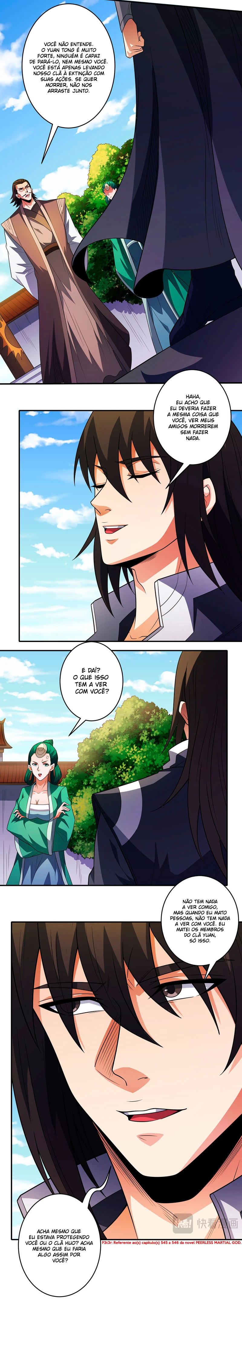 Deus das Artes Marciais Capitulo 228.3 Pagina 6