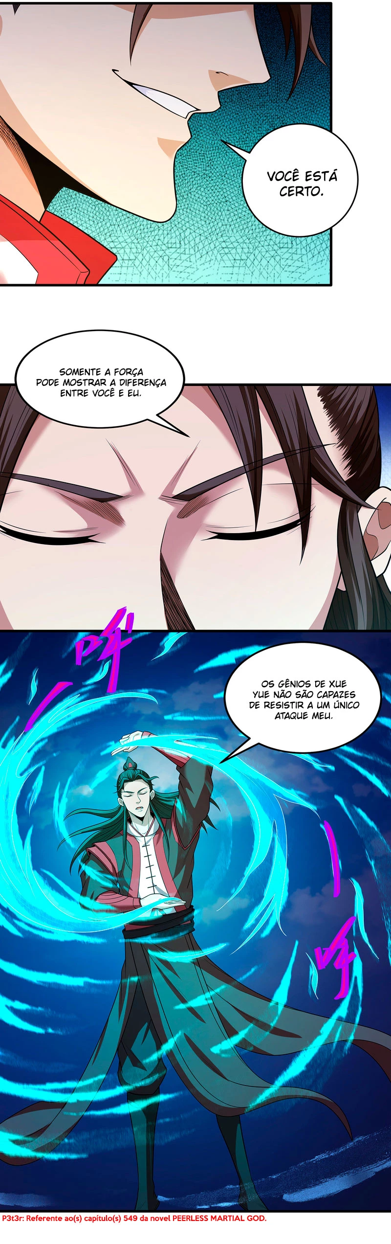 Deus das Artes Marciais Capitulo 230.1 Pagina 6