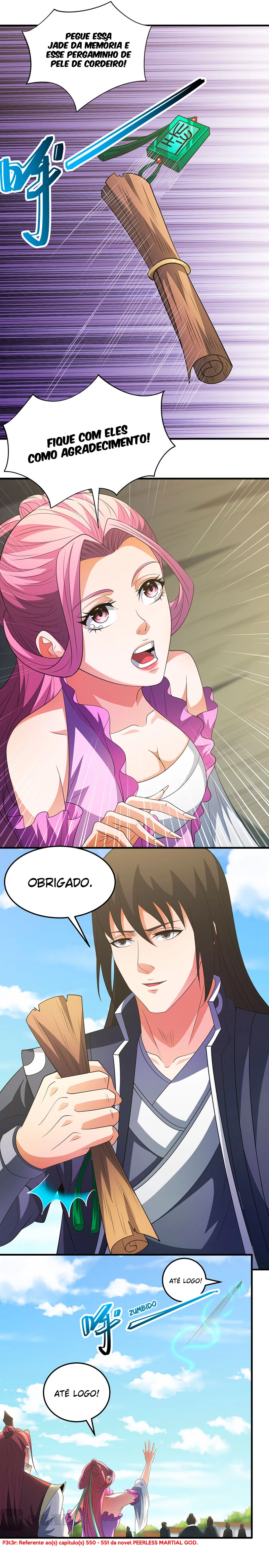 Deus das Artes Marciais Capitulo 230.3 Pagina 6