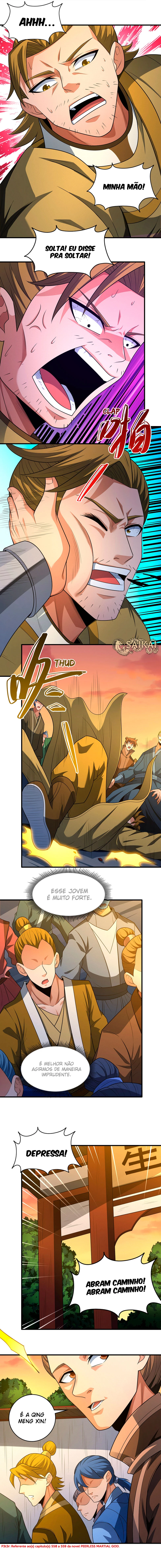 Deus das Artes Marciais Capitulo 232.3 Pagina 6
