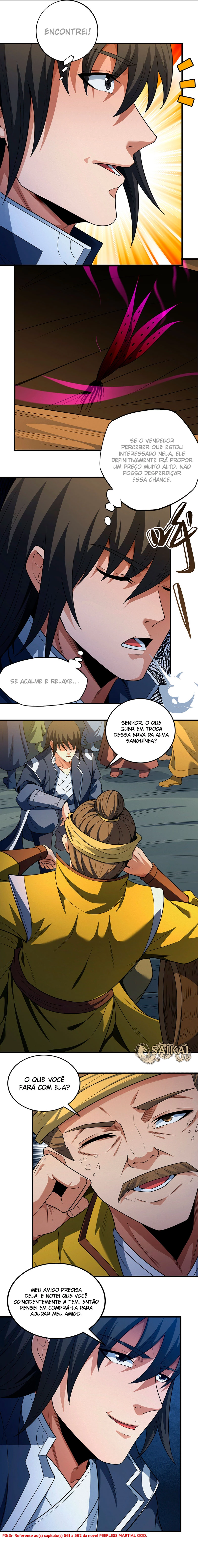 Deus das Artes Marciais Capitulo 233.3 Pagina 6