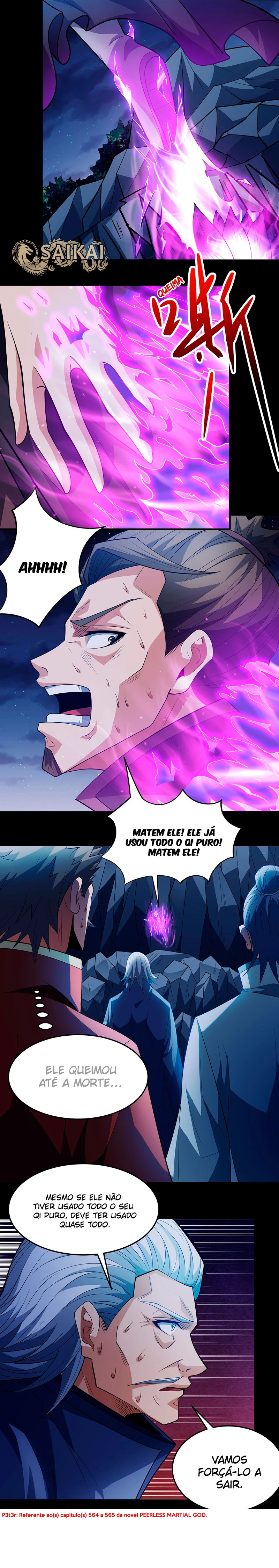 Deus das Artes Marciais Capitulo 234.3 Pagina 6