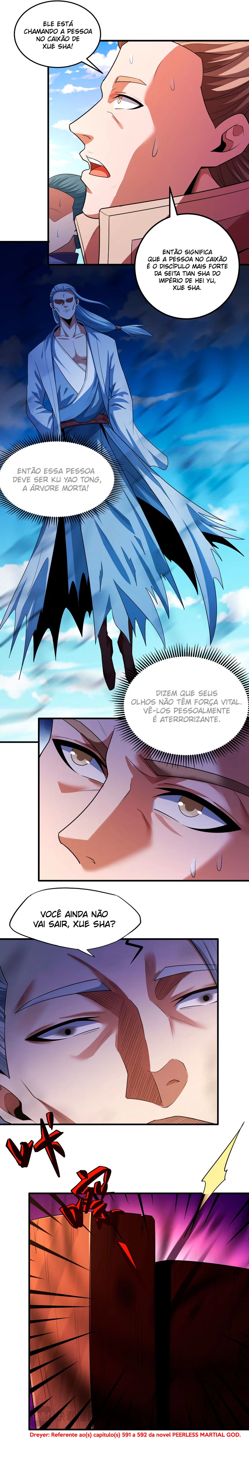 Deus das Artes Marciais Capitulo 242.3 Pagina 6