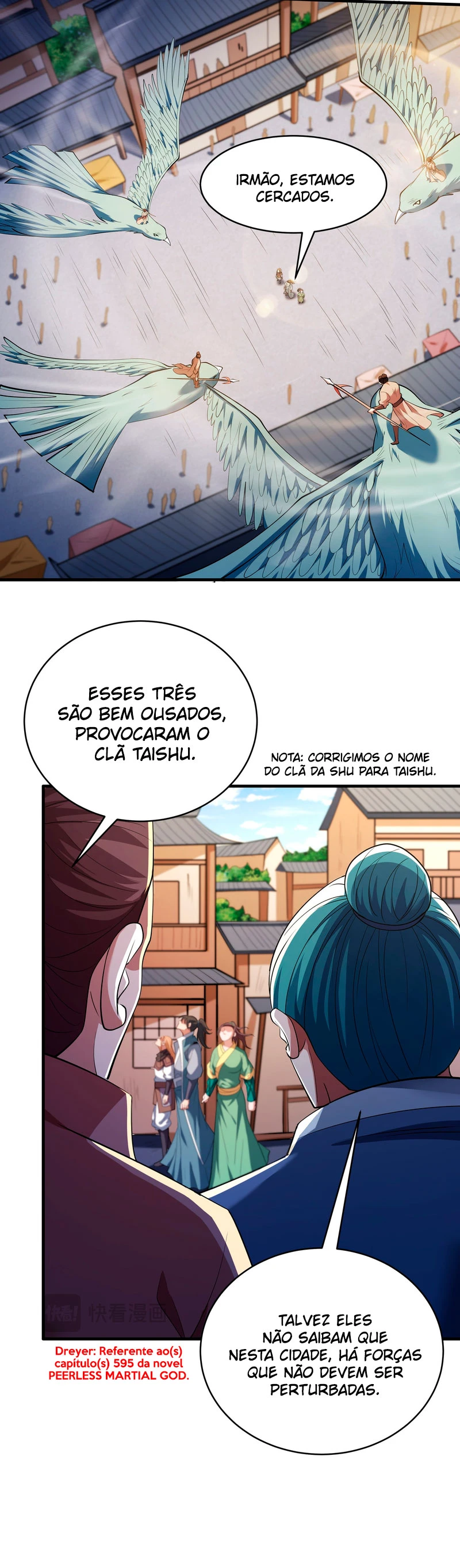 Deus das Artes Marciais Capitulo 244.1 Pagina 6