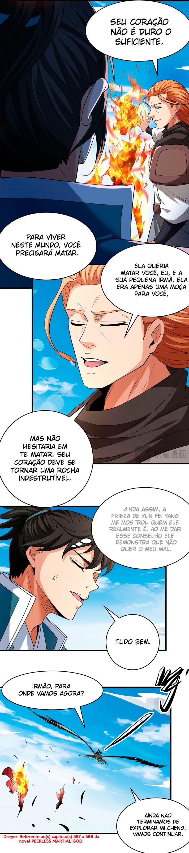 Deus das Artes Marciais Capitulo 244.3 Pagina 6
