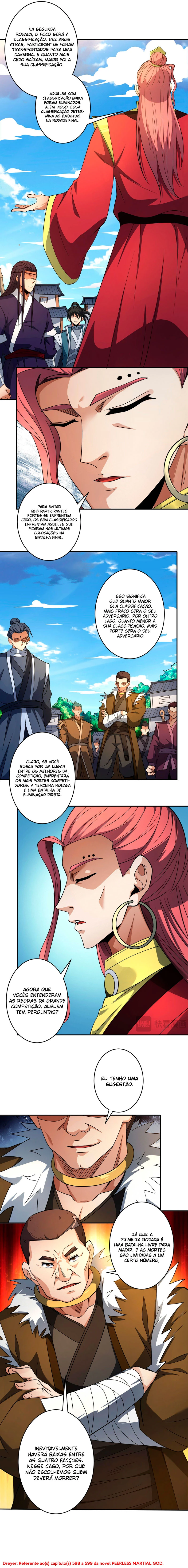 Deus das Artes Marciais Capitulo 245.1 Pagina 6