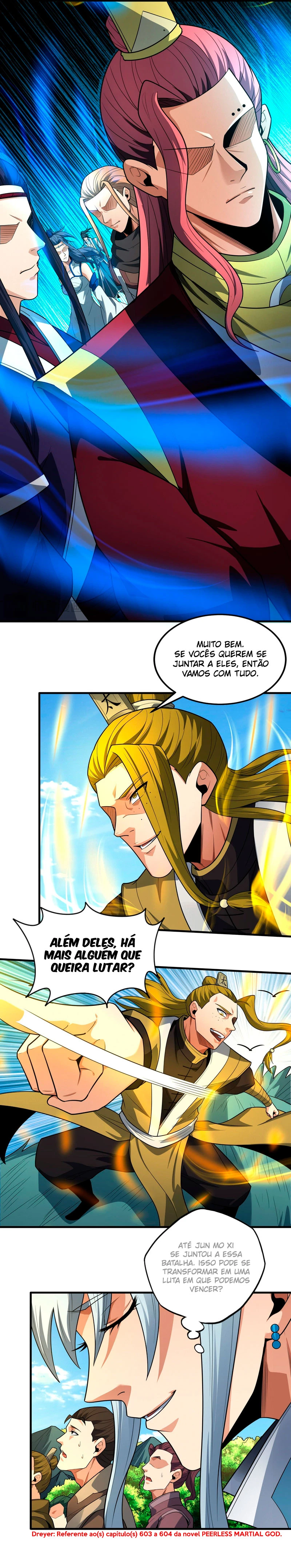 Deus das Artes Marciais Capitulo 246.3 Pagina 6