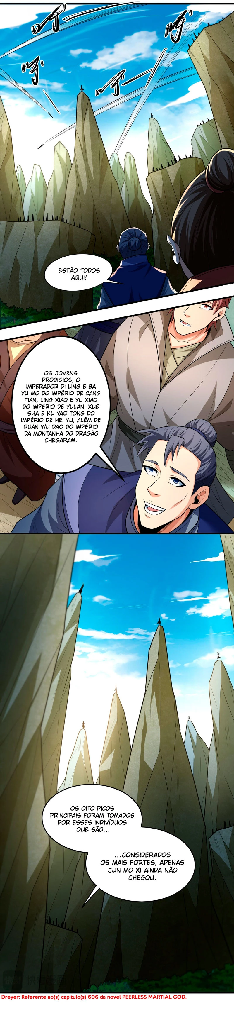 Deus das Artes Marciais Capitulo 247.2 Pagina 6