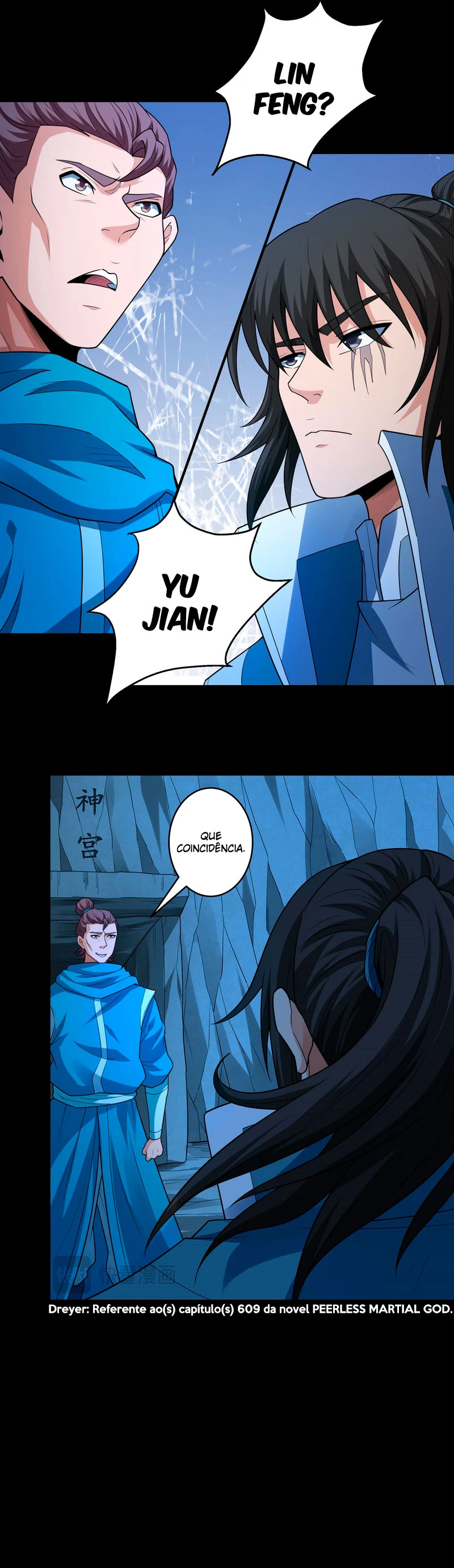 Deus das Artes Marciais Capitulo 248.2 Pagina 8