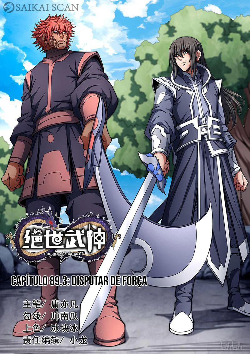 Deus das Artes Marciais Capitulo 90.3 Pagina 2