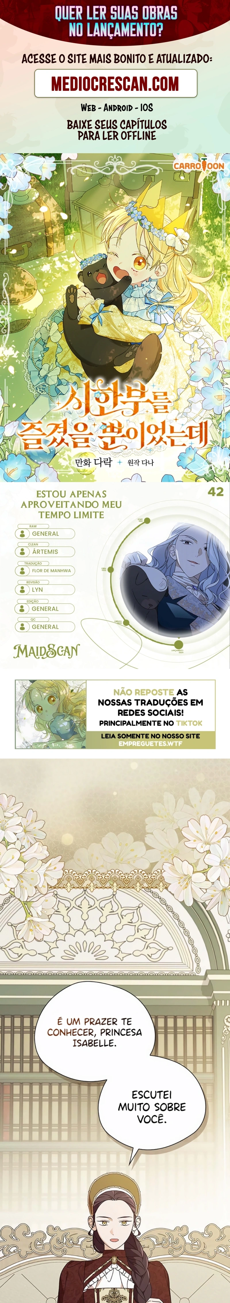 Estou Apenas Aproveitando meu Tempo Limite Capitulo 42 Pagina 1