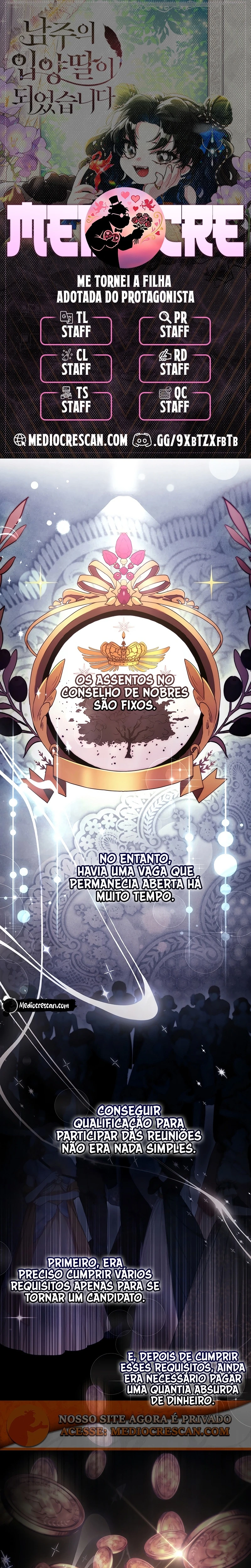 Eu me tornei a filha adotiva do protagonista Capitulo 151 Pagina 1