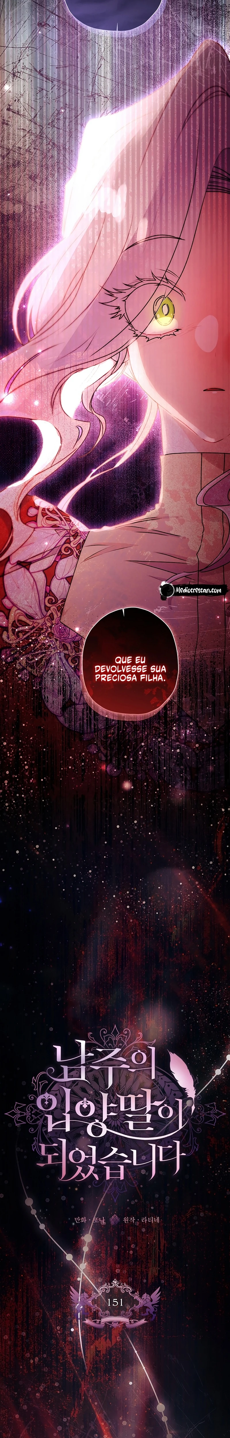 Eu me tornei a filha adotiva do protagonista Capitulo 151 Pagina 3