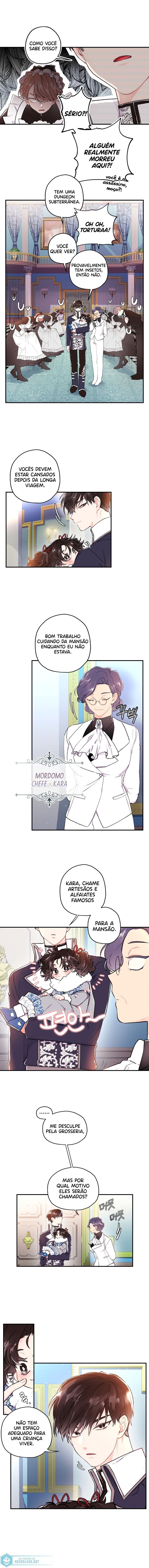 Eu me tornei a filha adotiva do protagonista Capitulo 5 Pagina 8