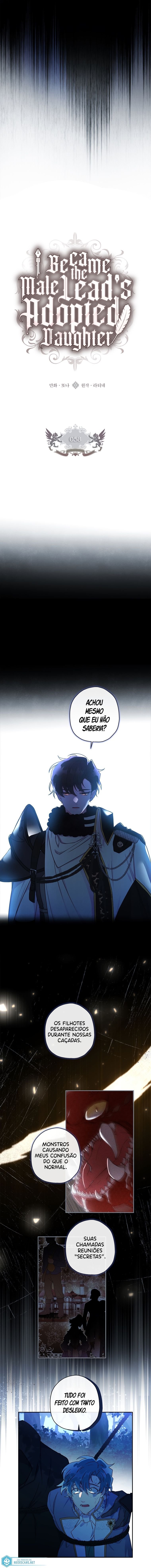 Eu me tornei a filha adotiva do protagonista Capitulo 58 Pagina 3