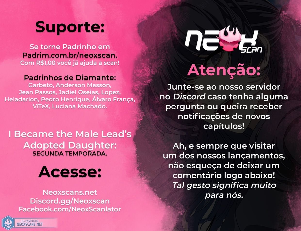 Eu me tornei a filha adotiva do protagonista Capitulo 61 Pagina 14