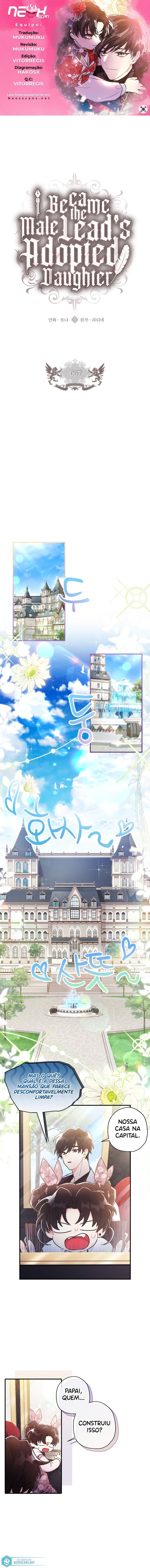 Eu me tornei a filha adotiva do protagonista Capitulo 67 Pagina 1