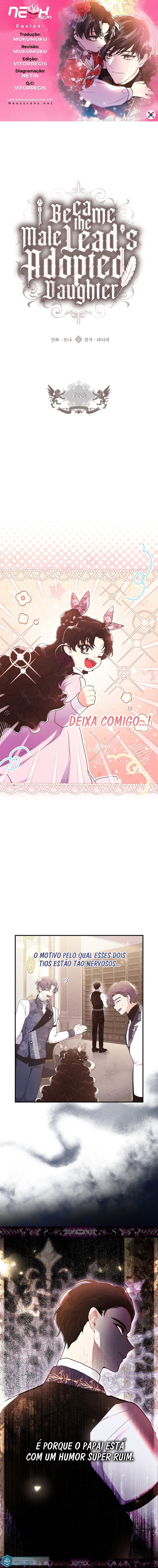 Eu me tornei a filha adotiva do protagonista Capitulo 68 Pagina 1