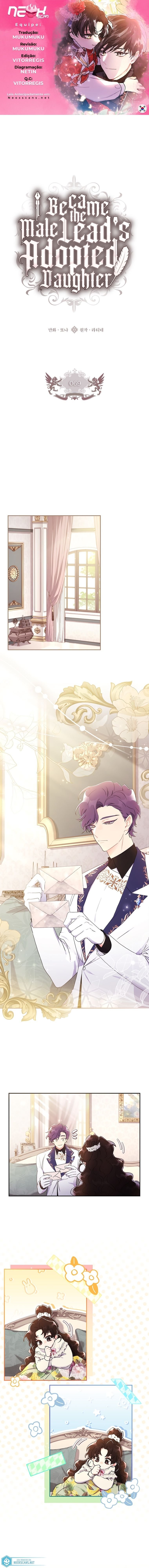 Eu me tornei a filha adotiva do protagonista Capitulo 69 Pagina 1