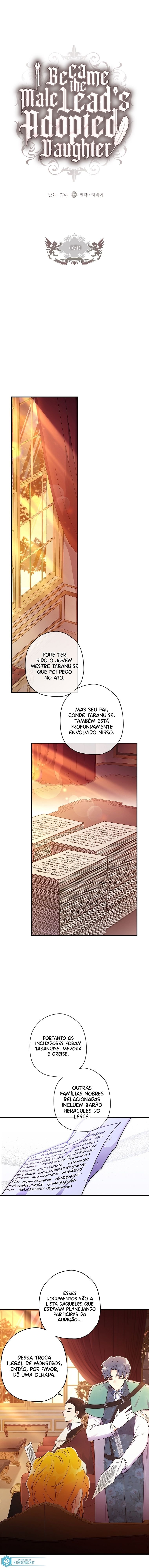 Eu me tornei a filha adotiva do protagonista Capitulo 70 Pagina 4