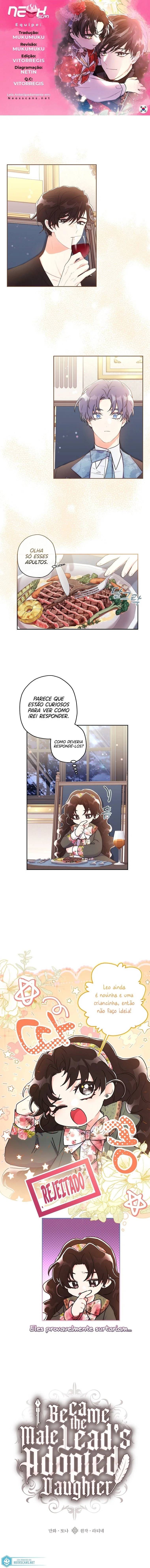 Eu me tornei a filha adotiva do protagonista Capitulo 71 Pagina 1