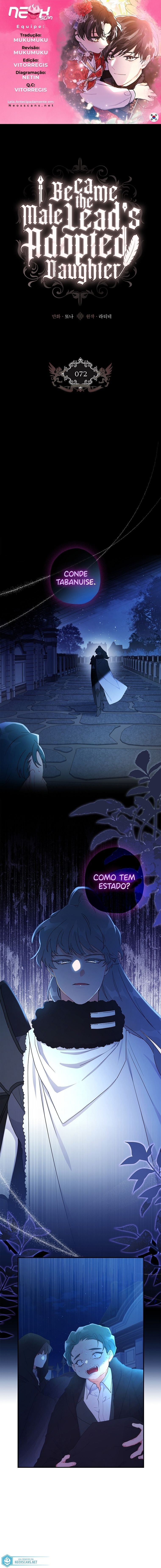 Eu me tornei a filha adotiva do protagonista Capitulo 72 Pagina 1
