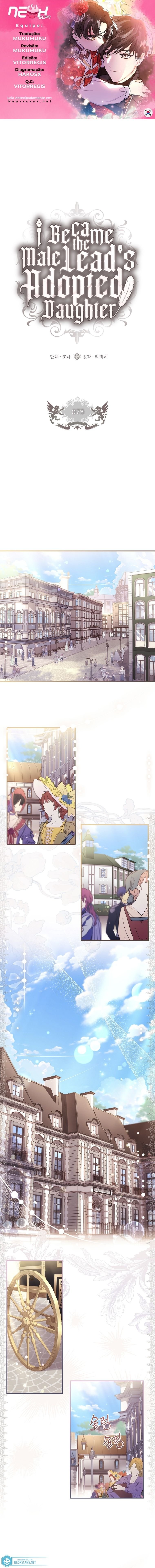 Eu me tornei a filha adotiva do protagonista Capitulo 73 Pagina 1