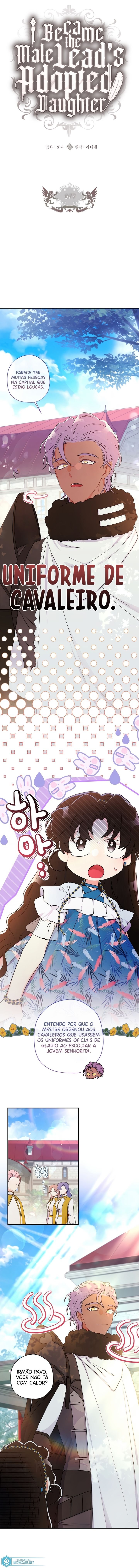 Eu me tornei a filha adotiva do protagonista Capitulo 77 Pagina 7