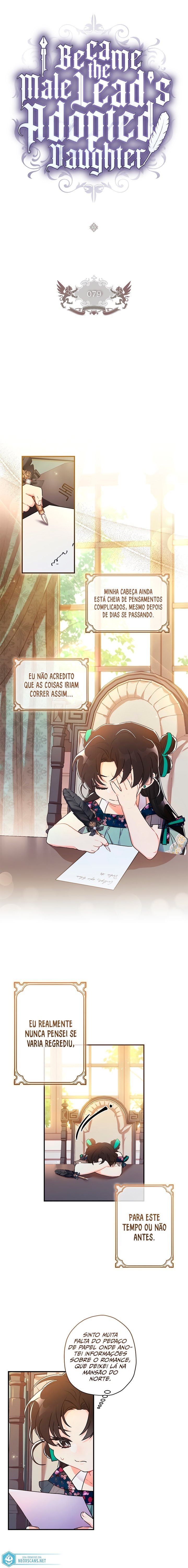 Eu me tornei a filha adotiva do protagonista Capitulo 79 Pagina 1