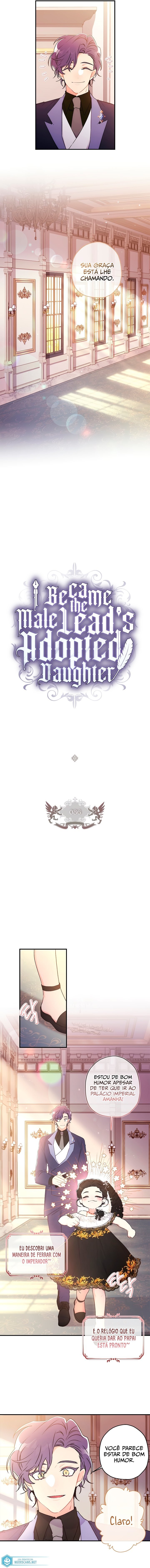 Eu me tornei a filha adotiva do protagonista Capitulo 86 Pagina 2