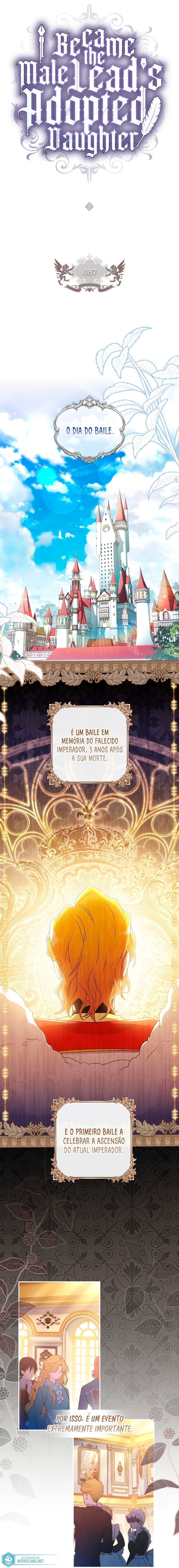 Eu me tornei a filha adotiva do protagonista Capitulo 87 Pagina 2