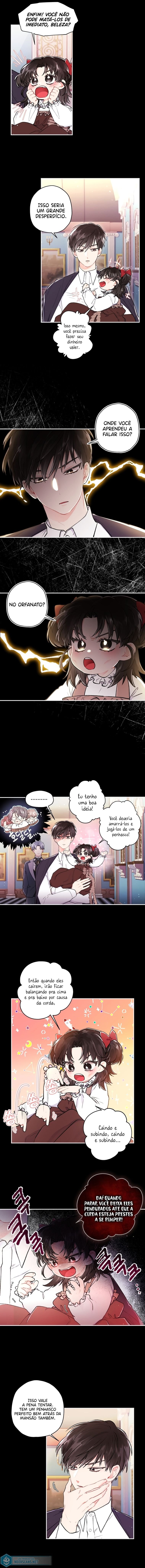 Eu me tornei a filha adotiva do protagonista Capitulo 9 Pagina 5