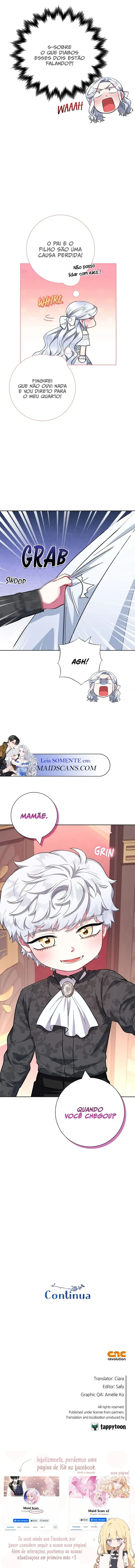 Eu me Tornei a Mãe do Protagonista Sanguinário Capitulo 32 Pagina 10