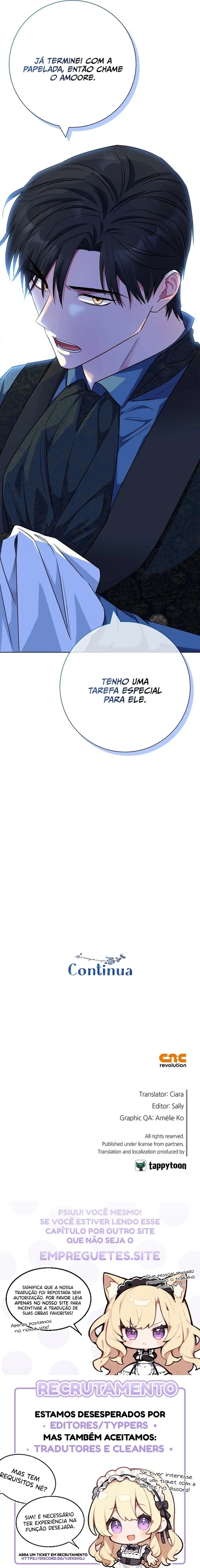 Eu me Tornei a Mãe do Protagonista Sanguinário Capitulo 33 Pagina 9