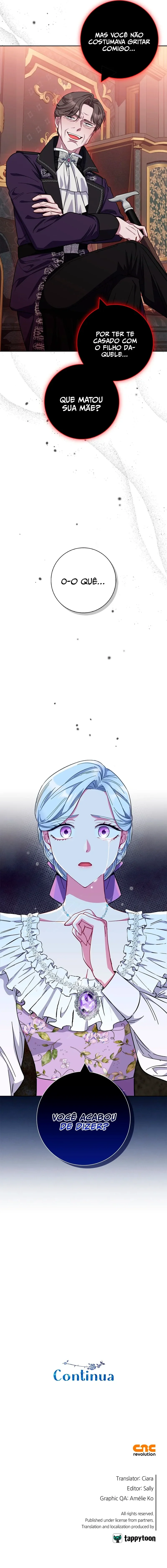 Eu me Tornei a Mãe do Protagonista Sanguinário Capitulo 36 Pagina 14
