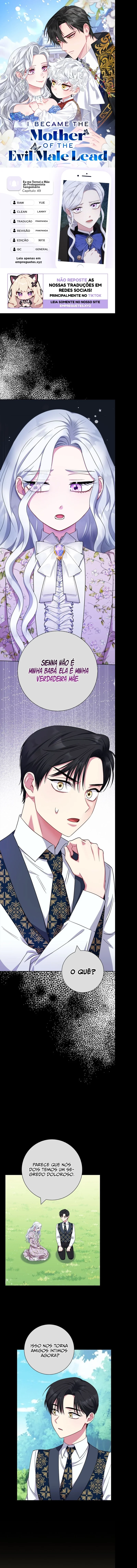 Eu me Tornei a Mãe do Protagonista Sanguinário Capitulo 49 Pagina 1